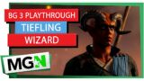 Baldur’s Gate 3 – Tiefling Wizard gameplay – First 30 minutes