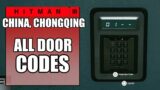 Hitman 3 – Chongqing Keypads – All China Door Codes – End of an Era