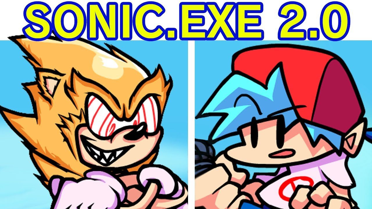 FNF Sonic.exe Update 2.0 - You Can't Run (4k) 