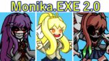 Friday Night Funkin’ VS UPDATE Monika.EXE 2.0 FULL WEEK (FNF Mod) Sonic.EXE 2.0