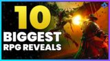 The 10 BIGGEST RPG Reveals of Summer Game Fest & Xbox Showcase